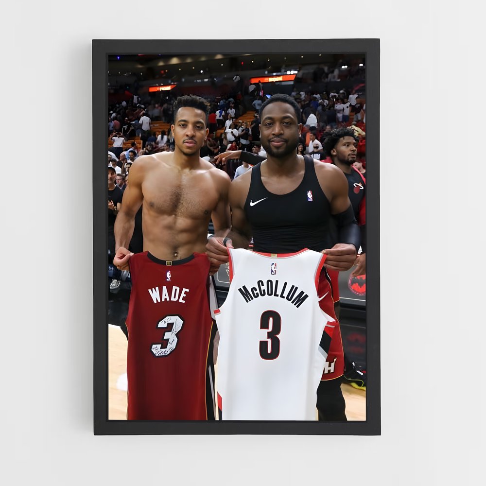 Poster Heatwave Legends – affiche Basketball (vue 2)